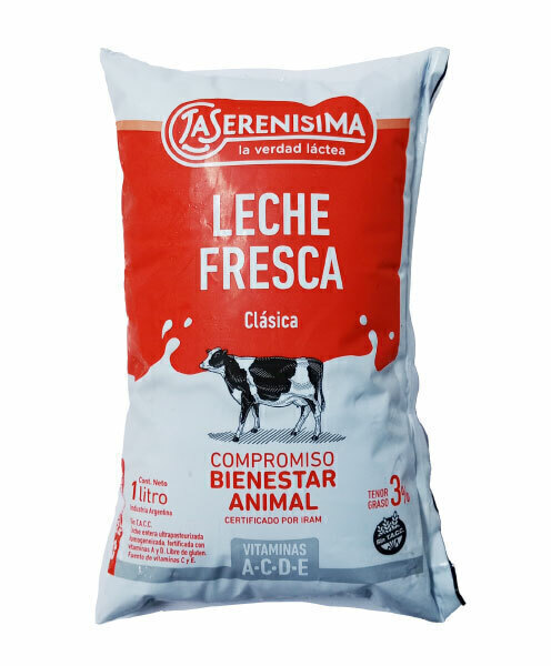 Leche Entera 1 Litros 3% La Serenisima